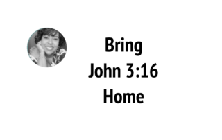 Bring John 3:16 Home by Wilma Hollis