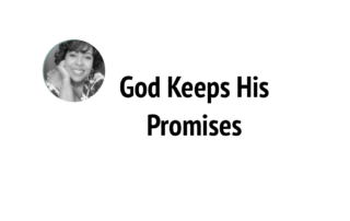 God Keeps His Promises by Wilma Hollis
