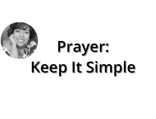 Prayer: Keep It Simple